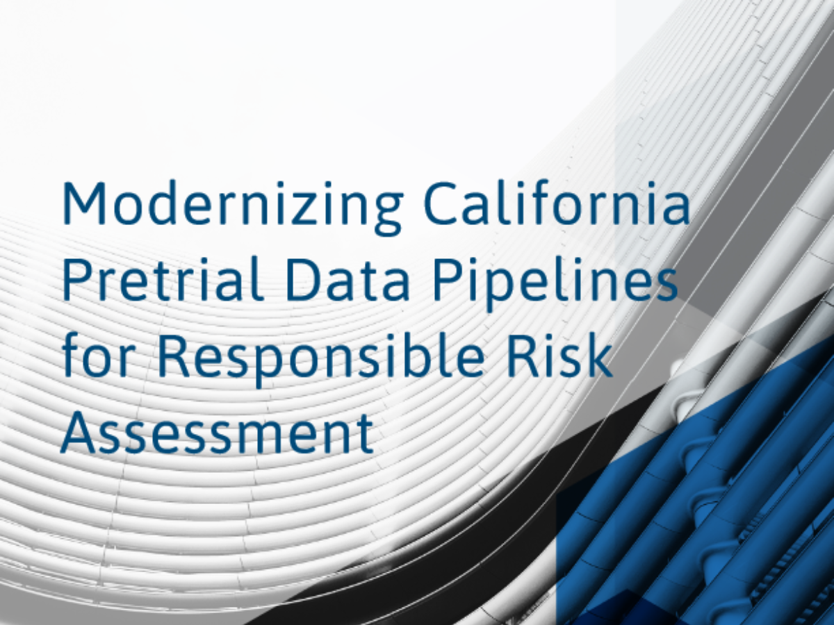 Pretrial Risk Assessment - Aspen Tech Policy Hub